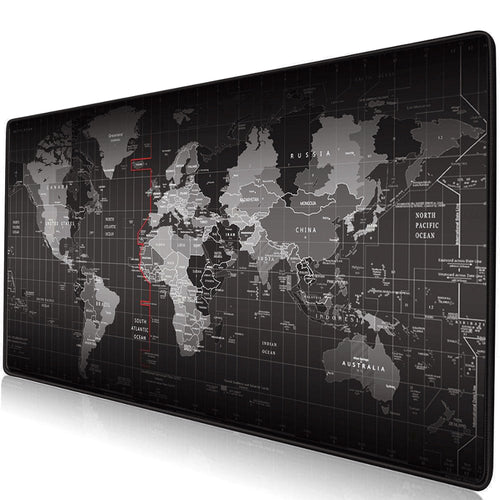 Hot Selling Extra Large Mouse Pad Old World Map Gaming Mousepad
